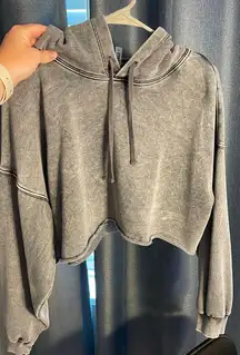 Garage Cropped Hoodie