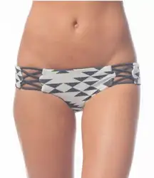 NWT Rip Curl Womens Desert Night Luxe Hipster Bikini Bottoms Size Large GS11S8