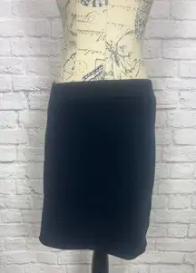 CAbi Navy Blue Pencil Skirt Style # 290 Women Medium
