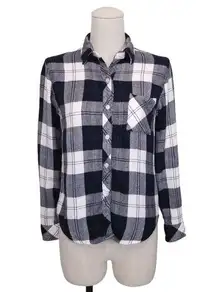 Rails  "Hunter" Button Down Shirt Midnight Pine Plaid Sz Small