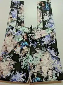 Cynthia Rowley active yoga pants floral XS