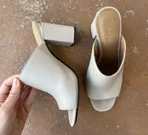 Calvin Klein cream heels 
Basically new, Worn once