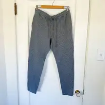 TNA | Aritzia Knit Waffle Drawstring Jogger Sweatpants‎ in Grey size Large