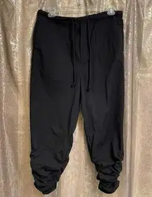 Free People Black New Light Parachute Pants Small NWOT