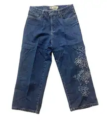 Vintage Faded Glory Cropped Jeans