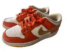 Nike Dunk Low Orange Size 6.5 M/ 8 W University Gold Sneaker Shoes Streetwear