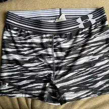 Under Armour Black/White Spandex