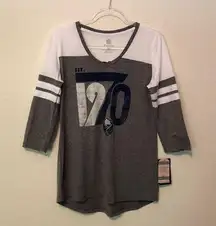 Fanatics Buffalo Sabres 3/4 Sleeve T-Shirt NHL Hockey New NWT Medium M