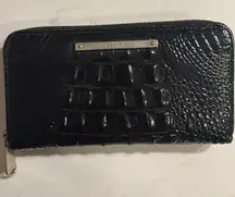 Brahmin Leather Wallet Croc
