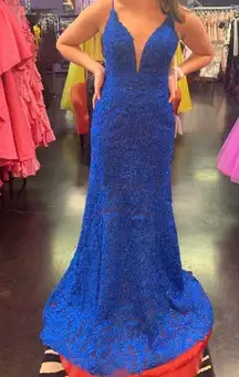 Blue Prom Dress