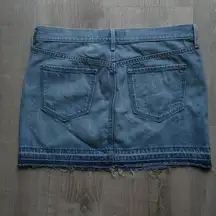 Denim Mini Skirt