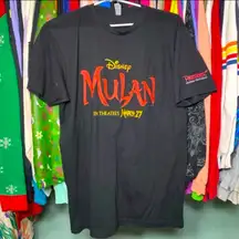 Disney cast member partners credit union Mulan live action promo shirt M