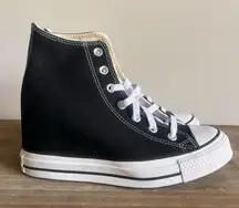 Converse All Star Wedge Platform Women's High Top Shoe Size 8.5 #B1938