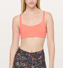 Lululemon Sports Bra free to be Pink Coral (size 4) workout activewear gym