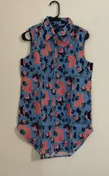NWT Chadwick’s Sleeveless Floral Shirt | Size: Petite Small