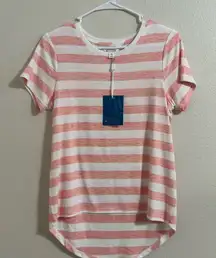 NWT Market & Spruce Coral and White Top