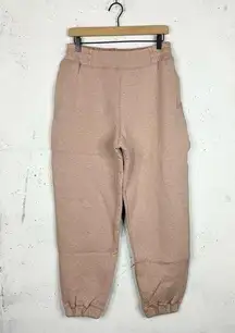 Lunya Restore Double Faced Beige Tan Jogger Sweatpants Joggers Size M