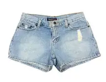 American Eagle Vintage  Distressed Light Wash Jean Shorts