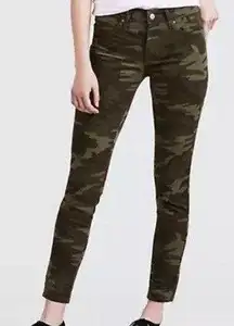 Levi's  CAMO PRINT 711 SKINNY ANKLE WOMEN'S JEANS size 26