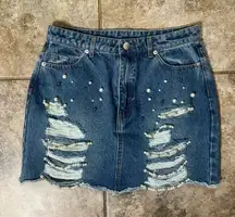 Forever21 Pearl Jean Skirt