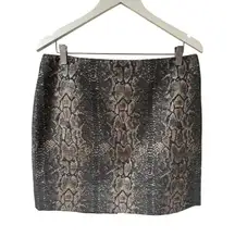 Gianni Bini Python Skirt 12