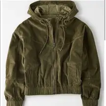 American Eagle Corduroy Bomber Jacket