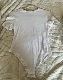 white tshirt bodysuit never worn
