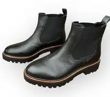 Caslon Miller Leather Chelsea Boots