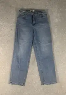 Abercrombie & Fitch The Mom High Rise Jeans Blue‎ Womens Size 29/8