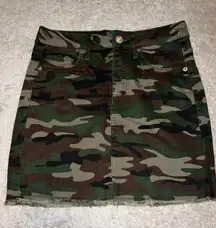 Camo Skirt 