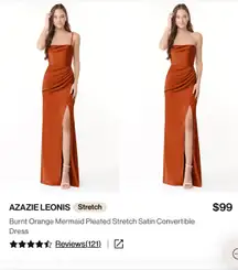 Burnt Orange Dress
