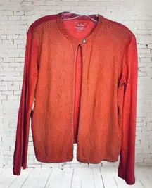 Neiman Marcus Majestic Paris Jacket S Linen Sleeves Back + Suede Front Xsmall 2