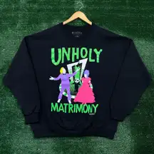 Tim Burton's Beetlejuice Unholy Matrimony Crewneck Sweater XL