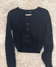 Navy Brandy Melville John Galt sweater