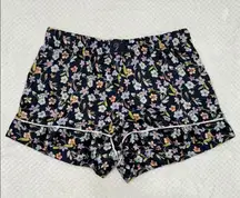 Victoria’s Secret Floral Print Pajama Lounge Bottoms Shorts Like New S…