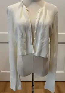 ATELIER VICTORIA'S SECRET X ALTUZARRA | Knit Cardigan | Size: Medium