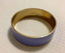 J. CREW - Lilac enamel bangle bracelet