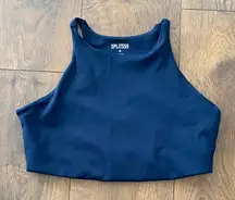Splits59 Midnight Blue High Neck sports bra size Medium