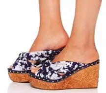 Camilla Japanese Story Wedge Tokyo Tribe Sz. 37 (US 6.5)