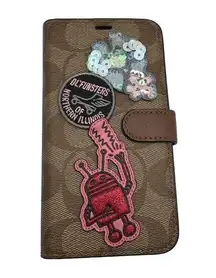 COACH  Keith Harding Collection Phone Case with Card Slots