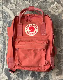 Fjallraven Kanken Mini Backpack Coral Pink