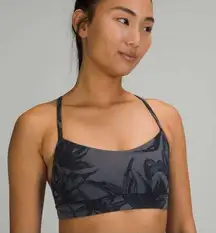 Lululemon Flow Y Nulu Bra Light Support Botanical Bloom Anchor Multi Bin 297