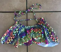 Tribal Print Bikini Top