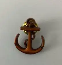 Boutique Anchor brewing pin, Copper tone