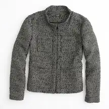 J.Crew  Factory gilded tweed jacket