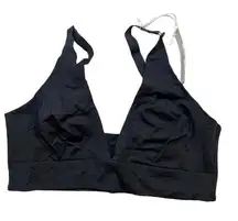 Everlane The Invisible Bra Black XS New