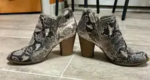 Snakeskin Boot