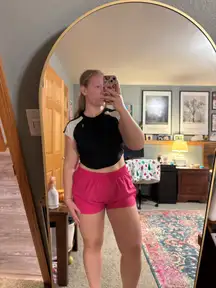 Pink Running Shorts