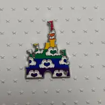 Disney Parks 2025 Hidden Mickey Wave B Pin Castle Rainbow