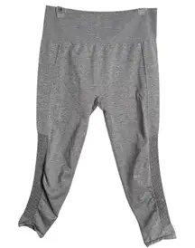 Fabletics Sync‎ Seamless High Waisted 7/8 Leggings Size XL Perforated Athletic